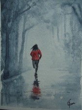 Aquarelle originale signée d'occasion  Moissac