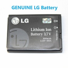 Bateria de íon de lítio original do fabricante LG LGIP-410A 800mAh 3,7 V para telefones KG-77 27 comprar usado  Enviando para Brazil