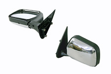 Usado, Par de Espelhos de Porta Cromados/Preto Manual Para Toyota Hilux Rn14#/Ln16# 1997-2005 comprar usado  Enviando para Brazil