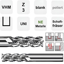 Vhm fräser polierte gebraucht kaufen  Albstadt