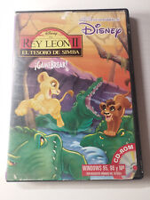 El King Leon II Treasure de Simba Disney 4 juegos - para PC Cd-rom España segunda mano  Embacar hacia Argentina