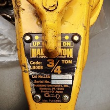 Harrington lb008 ton for sale  Bridgeport