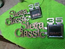 Usado, 1973 80 Chevy Truck Sierra Classic 35 emblemas emblemas acabamento vintage original comprar usado  Enviando para Brazil