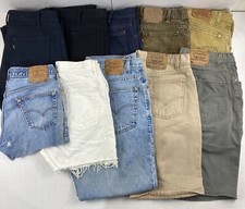 Lote por atacado de 10 jeans Levi masculinos vintage mix (tamanhos em desc) comprar usado  Enviando para Brazil