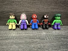 Lote de 5 bonecos Lego Duplo Super Heróis e Vilão Homem-Aranha, Hulk Gwen comprar usado Lote de 5 bonecos Lego Duplo Super Heróis e Vilão Homem-Aranha, Hulk Gwen comprar usado  Enviando para Brazil