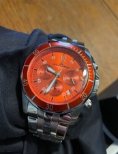 Relógio cronógrafo suíço Jacques Lemans F1 Suzuka quartzo mostrador vermelho, usado comprar usado  Enviando para Brazil