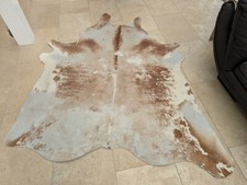 Cowhide rug 1.6m for sale  STOCKPORT