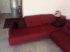 Grosses ecksofa rot gebraucht kaufen  Bühl