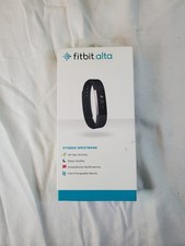 NOVO - Caixa Aberta - Fitbit Alta Pulseira Rastreador de Atividade Fitness Grande Preta comprar usado  Enviando para Brazil