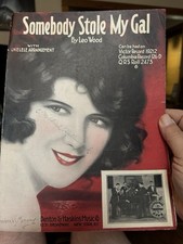 B 1923 THE ORIGINAL MEMPHIS FIVE Partituras 'Somebody Stole My Gal' comprar usado  Enviando para Brazil