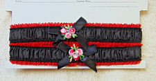 Set garters black for sale  Harbor Springs