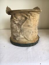 Vintage canvas bucket for sale  NEWTON ABBOT