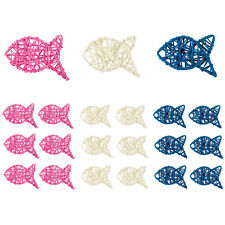 Rattan fische tischdeko gebraucht kaufen  Kindelbrück