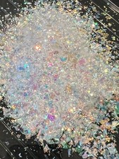 AB Cosmic Angel Flakes UNICÓRNIO Unha Acrílico Gel Corpo Rosto Natal Artesanato Epóxi comprar usado  Enviando para Brazil