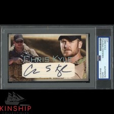 Chris kyle signed for sale  Charlotte