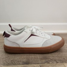 Tênis Airwalk Huntington Masculino, Tamanho 8.5, Branco, Sapatos de Skate, Parte Inferior de Goma comprar usado  Enviando para Brazil