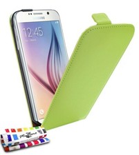 ETUI FOLIO A RABAT SAMSUNG GALAXY S6 EDGE OPEN FLIP VERT ECO-CUIR (PU) na sprzedaż  Wysyłka do Poland