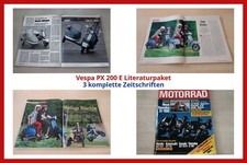 Vespa PX 200 E Literaturpaket - 3 komplette Zeitschriften comprar usado Vespa PX 200 E Literaturpaket - 3 komplette Zeitschriften comprar usado  Enviando para Brazil