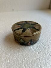 Scatola ceramica decorata usato  Trieste