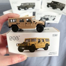 Carro colecionável 596 modelo 1:64 Hummer H1 amarelo deserto comprar usado  Enviando para Brazil