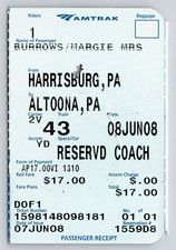 Amtrak ticket stub for sale  Fort Worth
