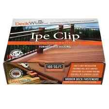 Usado, Deckwise (preto) Ipe Clip Extreme 3/32" espaçamento, clipes de deck ocultos 100 pés quadrados comprar usado  Enviando para Brazil