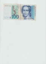 100 banknote deutschen gebraucht kaufen  Wolfsburg