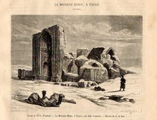 Stampa antica moschea usato  Lecco