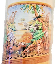 Usado, Mural EASYUP Village-Big Border-Safari Jungle Zoo Animal--15'x37"--Autoadesivo comprar usado  Enviando para Brazil