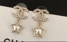 Chanel earrings star usato  Pontinia