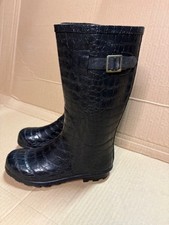 Botte pluie noire d'occasion  Villeparisis