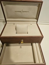 RELOJ Y JOYERO ULYSSES NARDIN CON MÚSICA DE CUERDA - COMO NUEVO ENVÍO GRATUITO segunda mano  Embacar hacia Mexico