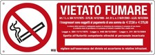 Cartello vietato fumare usato  Asti