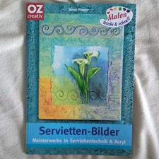 Servietten bilder meisterwerke gebraucht kaufen  Dresden