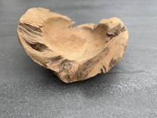 Teakholz wurzelholz schale gebraucht kaufen  Triefenstein
