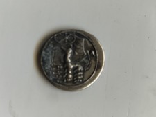 Antica moneta vittoriana usato  Roma
