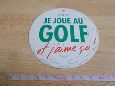 Adesivo Federação Francesa de Golfe comprar usado  Enviando para Brazil