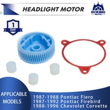 Usado, Kit de reparo de engrenagem de motor para farol 87-92 Pontiac Firebird&1988-1996 Chevy Corvette comprar usado  Enviando para Brazil