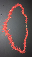 Collier corail rouge d'occasion  Mezzavia