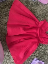Red skater dress for sale  ASHFORD