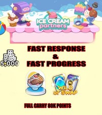 🎮 Monopoly_Go_🌞 ICE_CREAM-PARTNER_Event-Slot 1nstant 1 -48h| ✅️-Full-Carry comprar usado  Enviando para Brazil