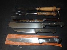 Messer fleischgabel 38cm gebraucht kaufen  Insheim, Rohrbach