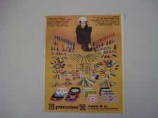 Advertising pubblicità 1969 usato  Salerno