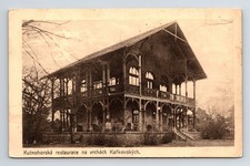Czechy: Restauracja Hutna Kora na wzgórzach Kankovske. Opublikowano 1910., używany na sprzedaż  Wysyłka do Poland