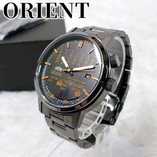 Relógio masculino Orient Er2L-D1-B preto aço inoxidável 45mm automático, parte traseira esqueleto comprar usado  Enviando para Brazil