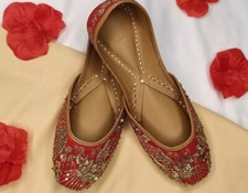 Punjabi jutti red for sale  WOLVERHAMPTON