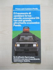 Brochure vintage fiat usato  Vimodrone