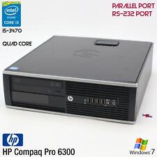 HP COMPAQ PRO 6300 SFF INTEL CORE i5 3470 8GB COMPUTER PC WINDOWS XP 7 PARALLEL comprar usado  Enviando para Brazil