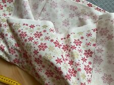 1.75mx108cm xmas snowflake for sale  POOLE