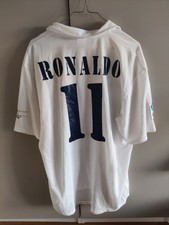 Real Madrid 2002-2003 Ronaldo Nazario #11 Home Shirt Adidas Very Rare comprar usado  Enviando para Brazil
